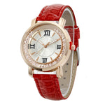 2025 Luxury Women Watch Fashion Leisure Set Elegant Fashion Ladies Leather Quartz Wristwatch