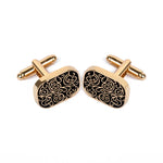 High-end men's shirts Cufflinks collection accessories classic Man Fashion Design carving Cufflink for Mens Cuff Links gemelos