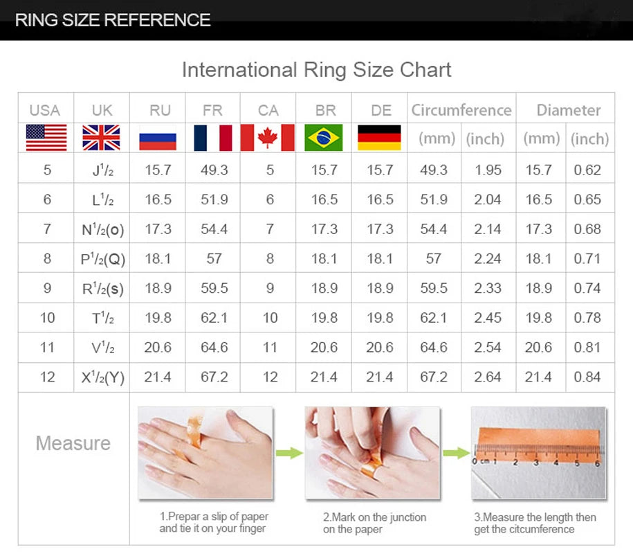 Fashion Female Ring 925 Sterling Silve Sea Blue Round Zircon Finger Rings for Women Promise Love Wedding Ring for Women Jewelry