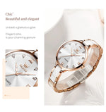 OLEVS 5872 Luxury Top Brand Watch For Women Waterproof Luminous Original Quartz Ladies Wristwatch Fashion Women's Watches