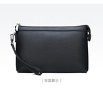 Luxury Brand Men's Wallet Men Long Purse Wallet Male Clutch Bag PU Leather Zipper Wallet Men Business Envelope Wallet Coin Purse