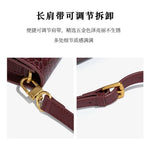 Luxury Design Top-Handle Bag for Women Evening Handbag Long Purse PU Snakeskin Pattern Crossbody Shoulder Bags Fashion Outfits