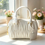Luxury Designer Handbag for Women, Premium Elegant Top Handle Crossbody Single Shoulder Versatile City Daily Commute Purse