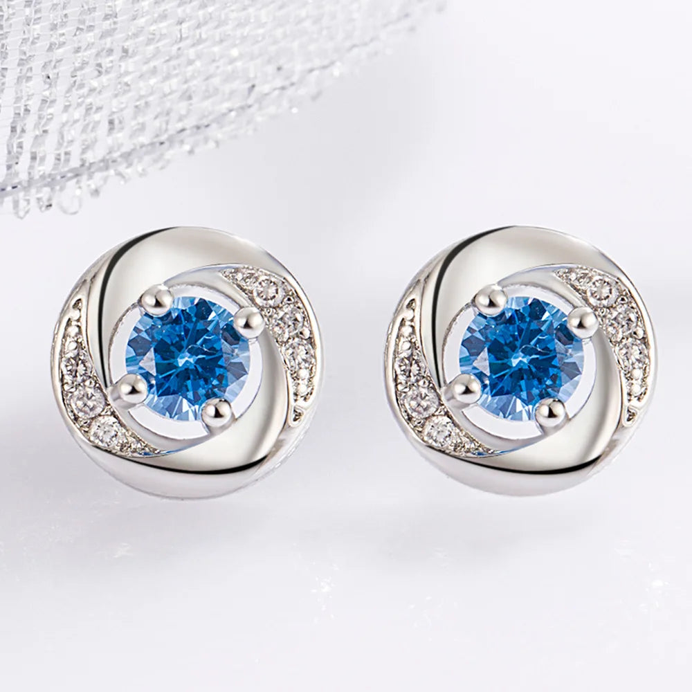 Drop Earrings Women Engagement Party Exquisite Ear Accessories Fashion Jewelry Temperament Sweet Pink Pear Cubic Zirconia