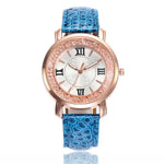 2025 Luxury Women Watch Fashion Leisure Set Elegant Fashion Ladies Leather Quartz Wristwatch