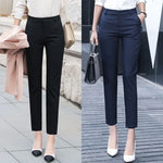 New Style Suit Pants for Women Spring and Summer Thin High Waist Slim Casual Women's Pants Professional Straight Pants