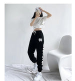 European American Style Sports Pants for Women Trendy High Waist Casual Woman Trousers Spring Summer New Fashion Y2K Pants
