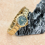 Elegant Ladies Wristwatch High-End Classic Aesthetic Alloy Steel Band Luxury Watch Stylish Timepiece for Women