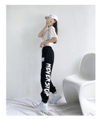 European American Style Sports Pants for Women Trendy High Waist Casual Woman Trousers Spring Summer New Fashion Y2K Pants