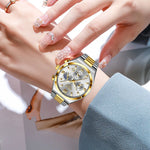 LIGE Top Brand Luxury Watch Women Simple Ladies Analog Quartz Wrist Watches Fashion Casual Waterproof Female Clock Montre Femme