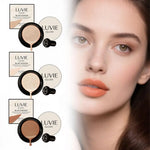 LUVIE GLOW Mushroom Head Air Cushion BB Cream Foundation Cream Face Concealer Moisturizing Waterproof Magic Foundation Makeup