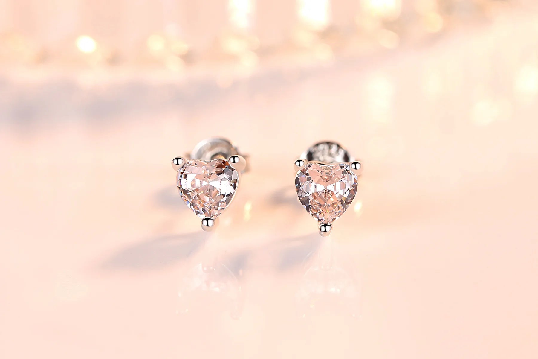 Drop Earrings Women Engagement Party Exquisite Ear Accessories Fashion Jewelry Temperament Sweet Pink Pear Cubic Zirconia