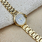 Elegant Ladies Wristwatch High-End Classic Aesthetic Alloy Steel Band Luxury Watch Stylish Timepiece for Women