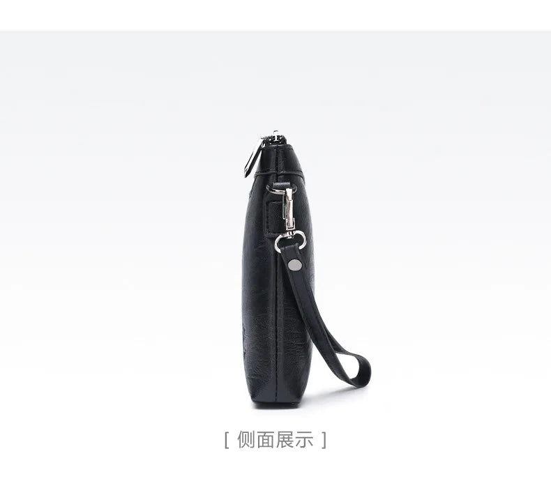 Luxury Brand Men's Wallet Men Long Purse Wallet Male Clutch Bag PU Leather Zipper Wallet Men Business Envelope Wallet Coin Purse