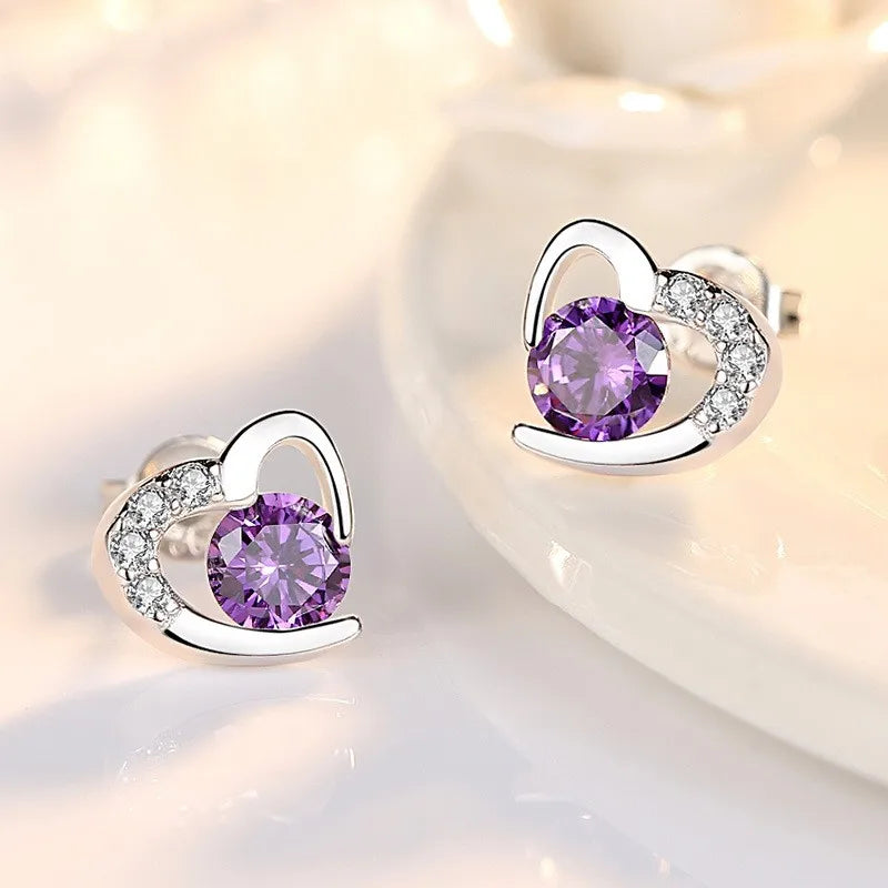 Drop Earrings Women Engagement Party Exquisite Ear Accessories Fashion Jewelry Temperament Sweet Pink Pear Cubic Zirconia