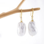 Antique Baroque Pearl Earrings Light Luxury High-end Retro All-match Fashion Elegant Ear Jewelry Cross-border New Arrival