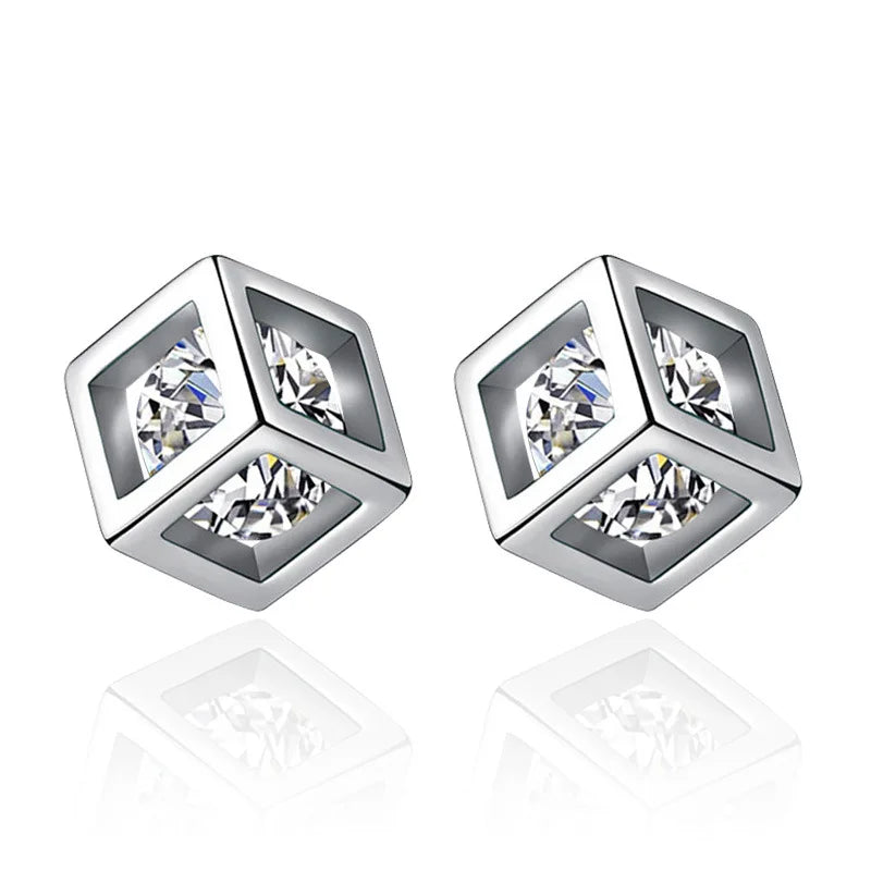 Drop Earrings Women Engagement Party Exquisite Ear Accessories Fashion Jewelry Temperament Sweet Pink Pear Cubic Zirconia