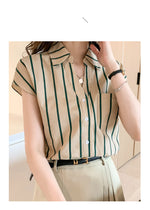 Fashion striped women blouses New Spring Summer ladies shirts sleeveless bottoming shirts Tops blusa mujer