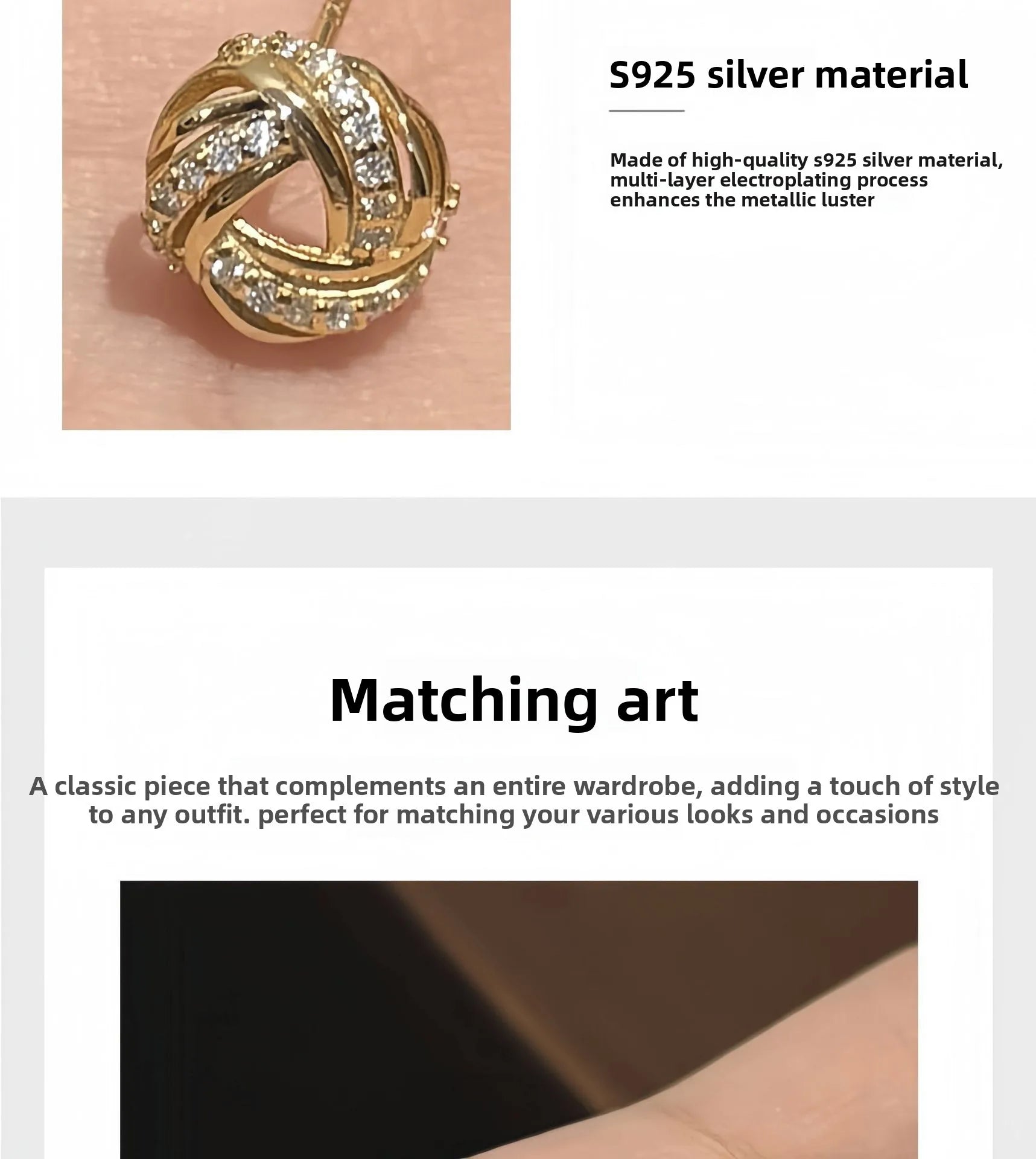 Diamond-studded Entwined Triangular Stud Earrings Exquisite Sweet Earrings for Women Affordable Luxury Gifts Commuting Jewelry