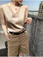 Women's Black Blouses Summer Elegant Tunic Vintage Office Satin Silk Blouse Basic Chiffon Tops Shirt 2025 For Women