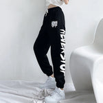 European American Style Sports Pants for Women Trendy High Waist Casual Woman Trousers Spring Summer New Fashion Y2K Pants