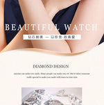 Women Bracelet Watches Silver Top Brand Luxury Ladies Wrist Watches Female Clock Full Steel Quartz Watches Elegant Fashion
