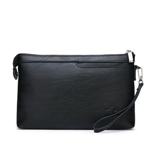 Luxury Brand Men's Wallet Men Long Purse Wallet Male Clutch Bag PU Leather Zipper Wallet Men Business Envelope Wallet Coin Purse