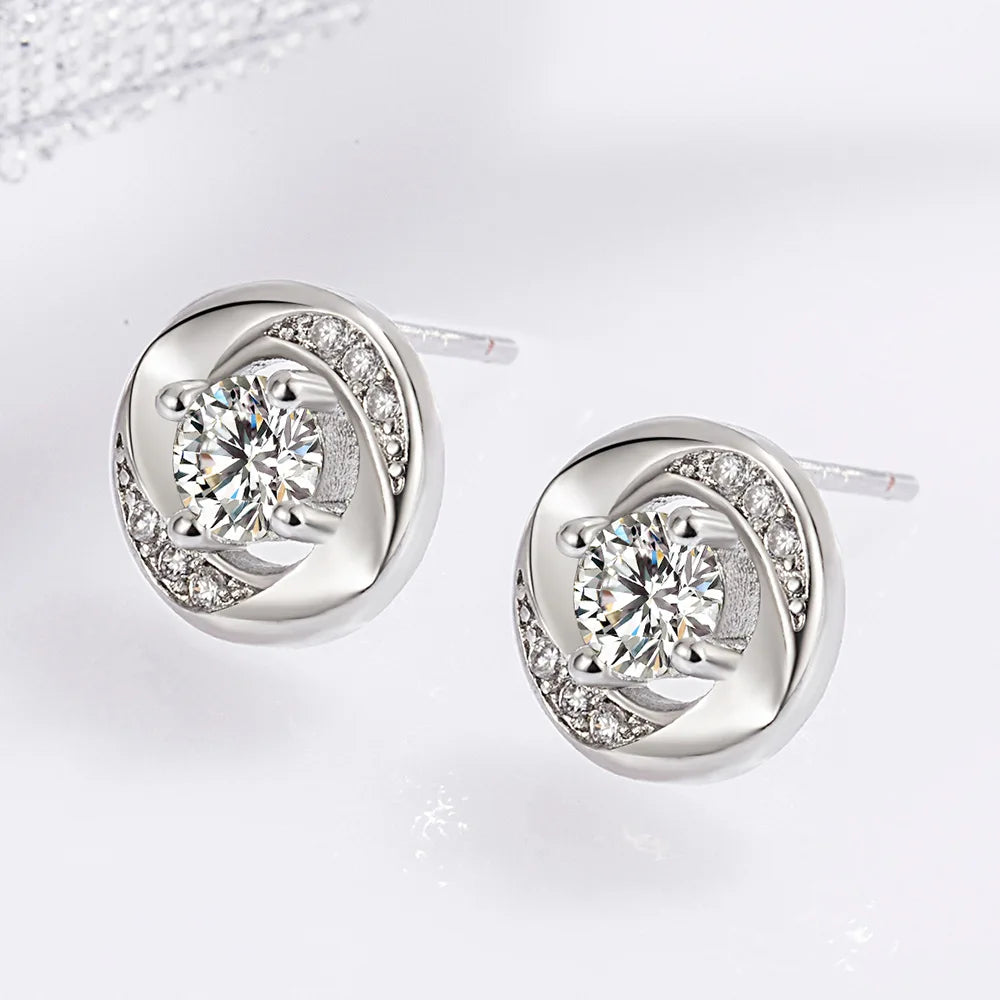 Drop Earrings Women Engagement Party Exquisite Ear Accessories Fashion Jewelry Temperament Sweet Pink Pear Cubic Zirconia