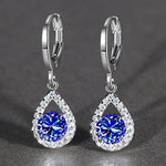 New Waterdrop Shaped Drop Earrings for Women Simple and Elegant Lady's Ear Accessories Daily Wear Fashion Versatile Jewelry