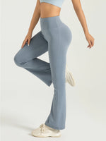 Women's High Waisted Bootcut Yoga Pants - Flared Leggings for Workout and Casual Wear - Comfortable and Stylish Activewear