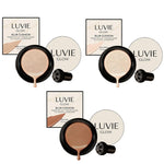 LUVIE GLOW Mushroom Head Air Cushion BB Cream Foundation Cream Face Concealer Moisturizing Waterproof Magic Foundation Makeup