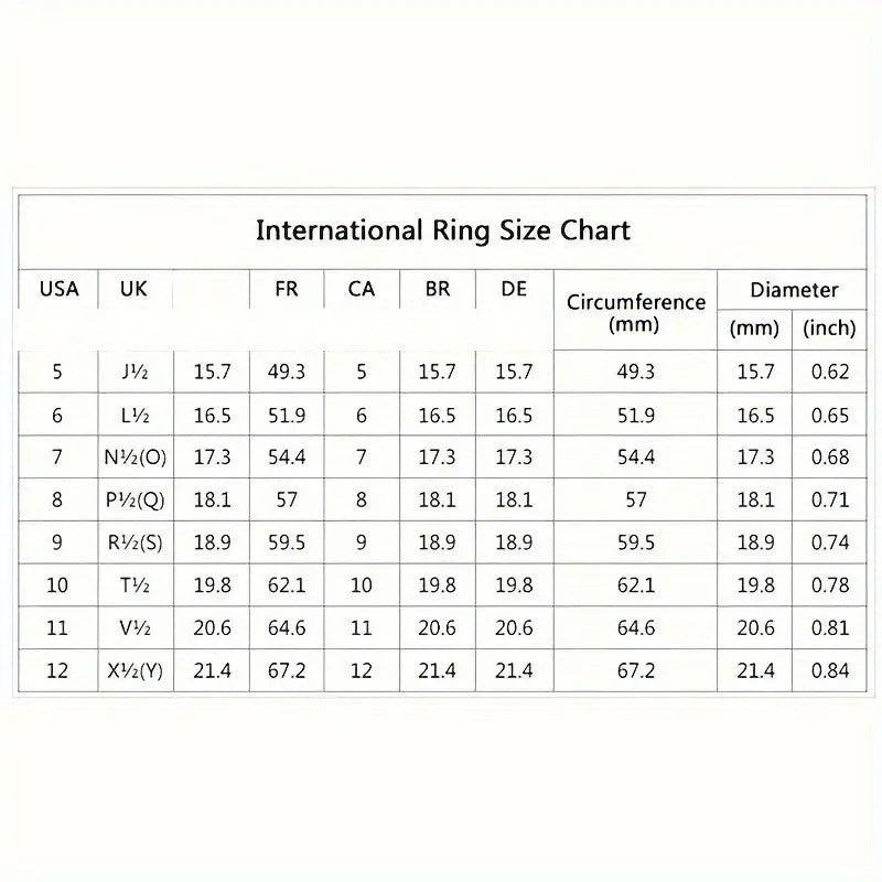 Fashion Rose Golden Rings For Women Vintage Accessories Full Black White cubic zirconia Shiny Ring Fine Jewelry