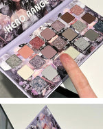 21-Color Chameleon Flashing Eyeshadow Palette Cold Moon Multi-functional Matte Shimmer Glitter Pigments Long-lasting Makeup