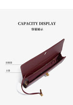 Luxury Design Top-Handle Bag for Women Evening Handbag Long Purse PU Snakeskin Pattern Crossbody Shoulder Bags Fashion Outfits