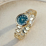 Elegant Ladies Wristwatch High-End Classic Aesthetic Alloy Steel Band Luxury Watch Stylish Timepiece for Women