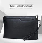 Luxury Brand Men's Wallet Men Long Purse Wallet Male Clutch Bag PU Leather Zipper Wallet Men Business Envelope Wallet Coin Purse