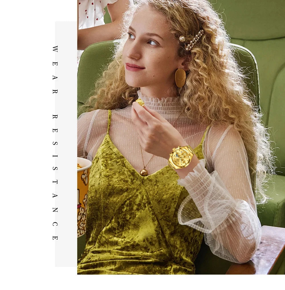 LIGE Top Brand Luxury Watch Women Simple Ladies Analog Quartz Wrist Watches Fashion Casual Waterproof Female Clock Montre Femme