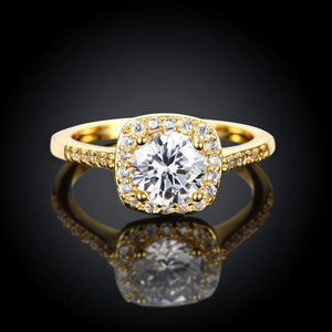Fashion Rings For Women  Wedding Engagement Jewelry Accessory Cubic Zircon Stone Promise Finger Ring Anillos Femme