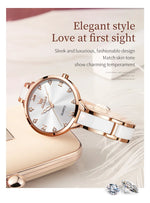 OLEVS 5872 Luxury Top Brand Watch For Women Waterproof Luminous Original Quartz Ladies Wristwatch Fashion Women's Watches