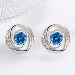 Drop Earrings Women Engagement Party Exquisite Ear Accessories Fashion Jewelry Temperament Sweet Pink Pear Cubic Zirconia