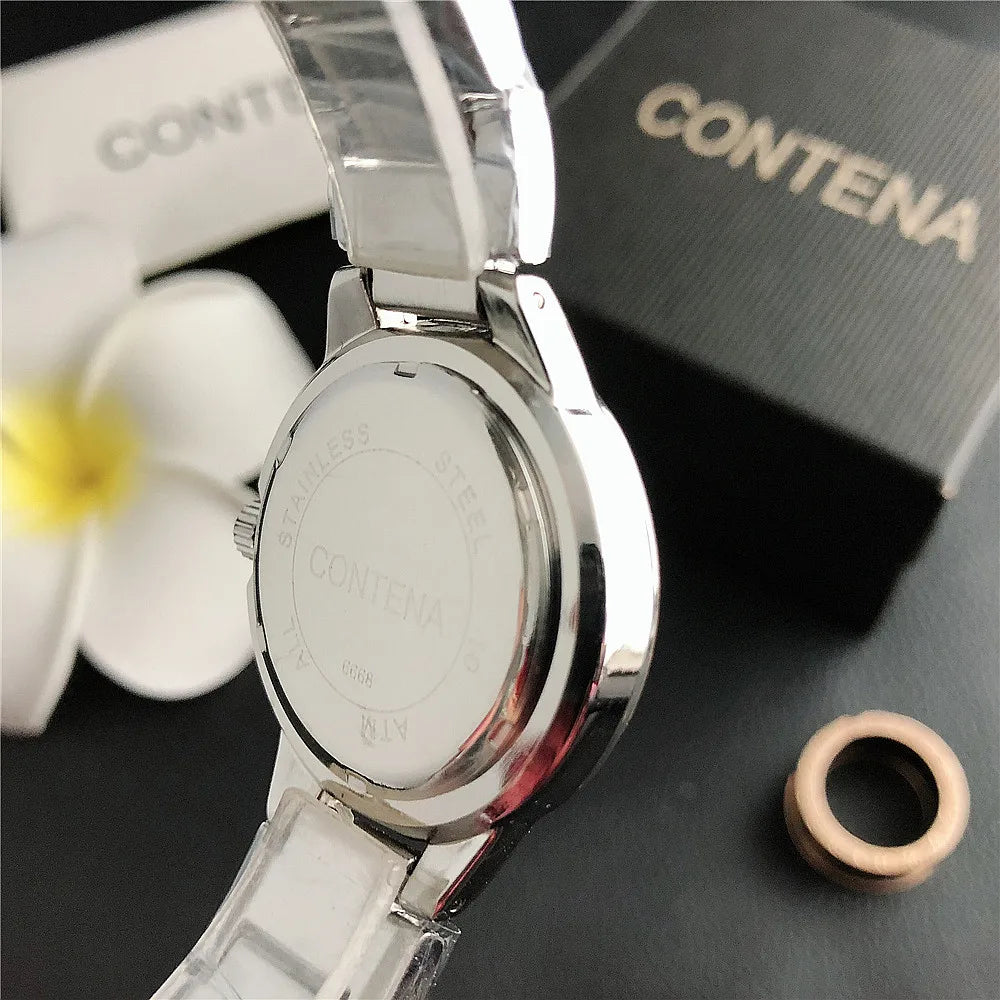 Luxury Women Quartz Watch Elegant Calendar Display Ladies Watches Top Brand Fashion Stainless Steel Wristwatches Clock Gift