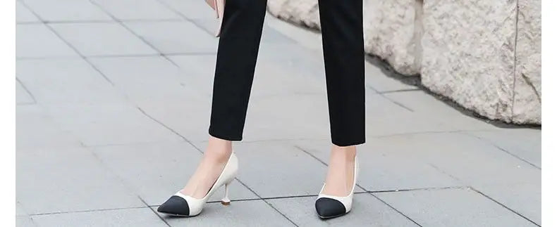 New Style Suit Pants for Women Spring and Summer Thin High Waist Slim Casual Women's Pants Professional Straight Pants