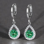 New Waterdrop Shaped Drop Earrings for Women Simple and Elegant Lady's Ear Accessories Daily Wear Fashion Versatile Jewelry