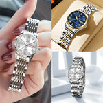 OLEVS Luxury Brand Watch for Women Fashion Quartz Women's Watches Waterproof Stainless Steel Elegant Ladies Wristwatch Original