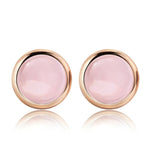 Drop Earrings Women Engagement Party Exquisite Ear Accessories Fashion Jewelry Temperament Sweet Pink Pear Cubic Zirconia