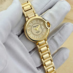 Elegant Ladies Wristwatch High-End Classic Aesthetic Alloy Steel Band Luxury Watch Stylish Timepiece for Women