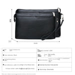 Luxury Brand Men's Wallet Men Long Purse Wallet Male Clutch Bag PU Leather Zipper Wallet Men Business Envelope Wallet Coin Purse