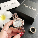 Luxury Women Quartz Watch Elegant Calendar Display Ladies Watches Top Brand Fashion Stainless Steel Wristwatches Clock Gift