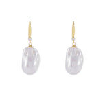 Antique Baroque Pearl Earrings Light Luxury High-end Retro All-match Fashion Elegant Ear Jewelry Cross-border New Arrival
