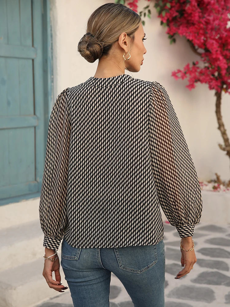 Spring Summer Stylish chiffon shirts Women Blouses for a Chic Look Fashion ladies tops blusa mujer